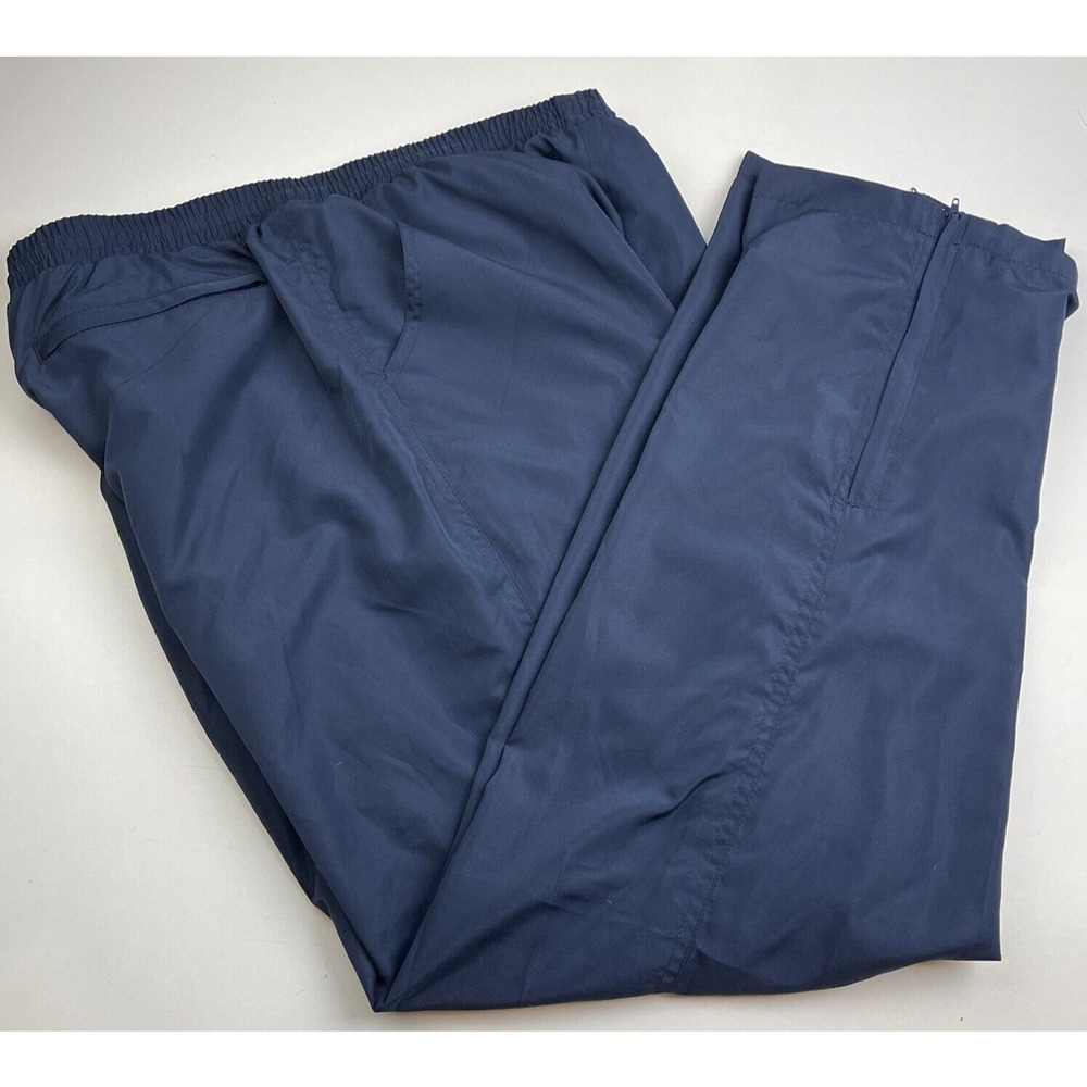 Bolle Vintage Y2K Navy Blue Track Tennis Pants Size Large Lined